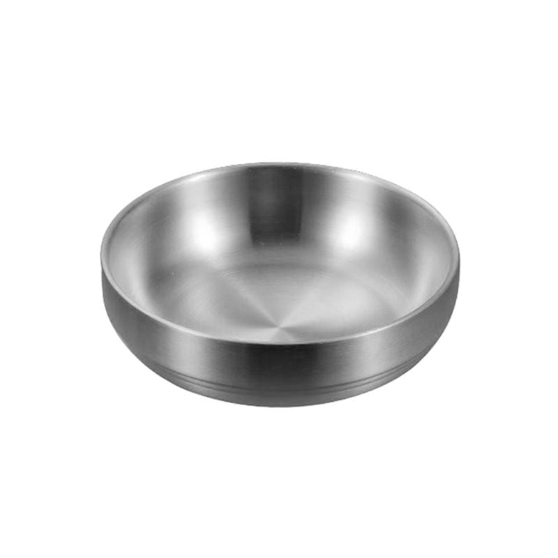 Double Thick Stainless Steel Metal Bowls For Ice Cream And Soup And