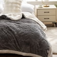 thumbnail image 1 of 70x100cm Double Thickened Jacquard Wool Blanket, Shu Velvet Nap Cover, Lamb Wool Throw for Bed and Sofa, Gift Blanket for Winter Warmth, Soft and Cozy Bedding, 1 of 6