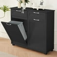 Double Tilt Out Trash 10 Gallon Kitchen Trash Can Dog