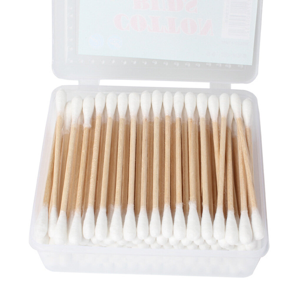 Double Tipped Cotton Swabs Applicator Multipurpose Cotton Buds Swab for