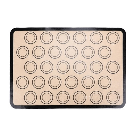 Double Tone Silicone Baking Mat Nonstick Fronts For Even Heat Distribution Perfect For Home And Professional Use
