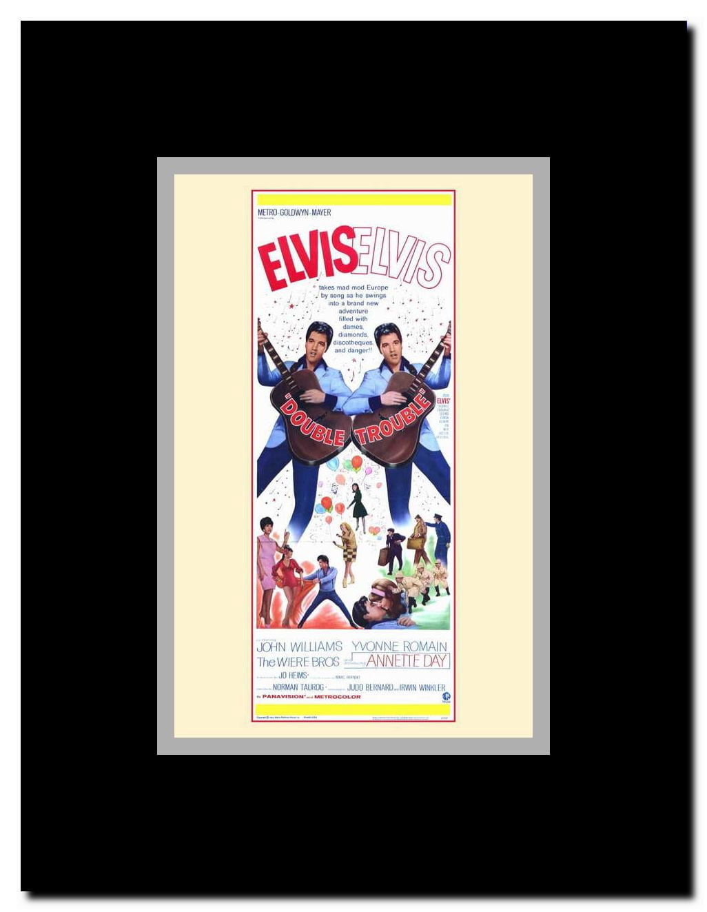 Double Trouble Framed Movie Poster