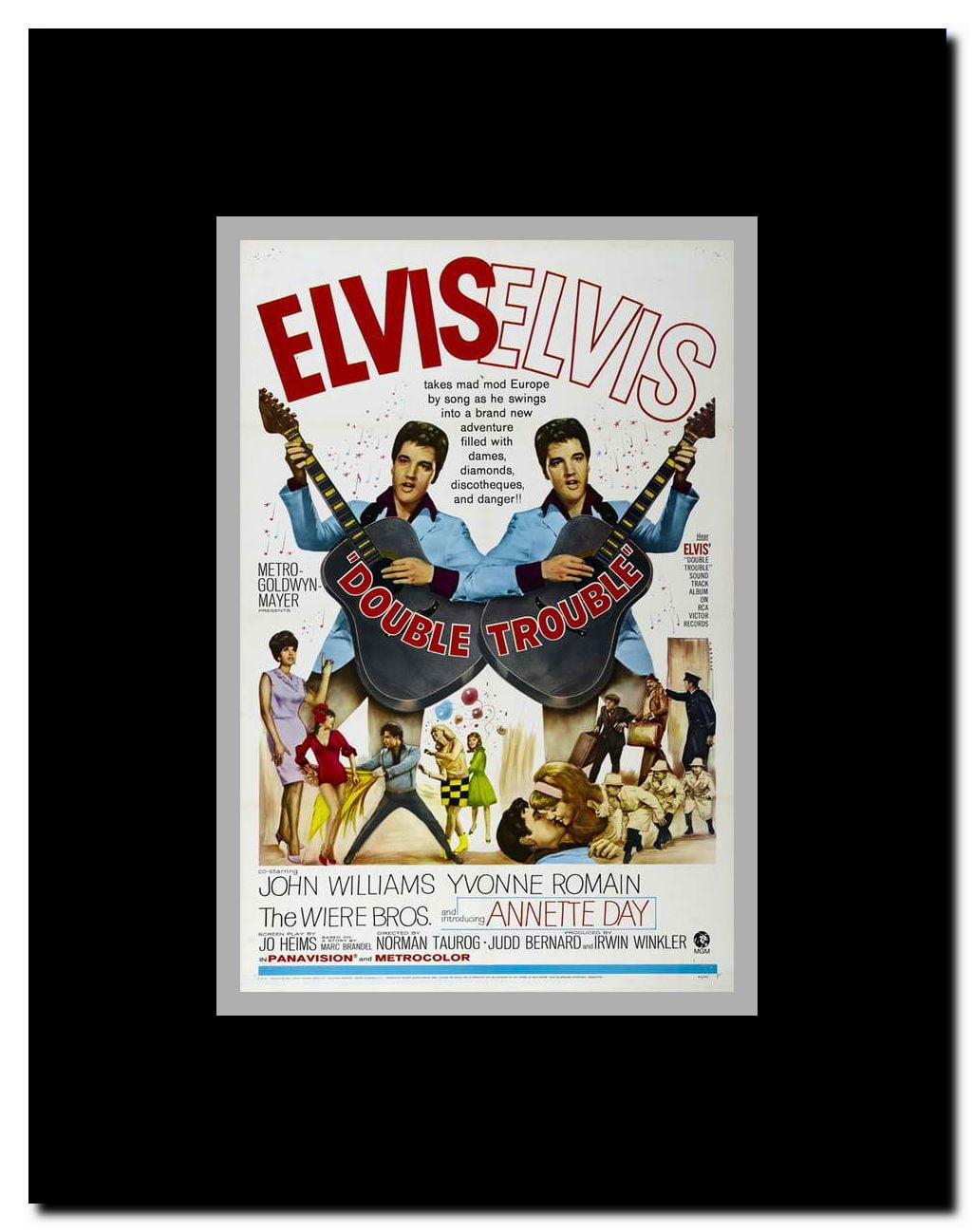 Double Trouble Framed Movie Poster