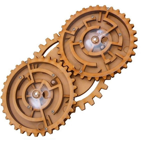 Double Trouble (Zahnradlaby) - Maze Brain Teaser Puzzle / Game