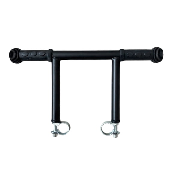 Double Tube Strollers Handle Extender for Baby Carriages Comfortable Extension Rod with 1pc/3pcs Clip Easy Installation