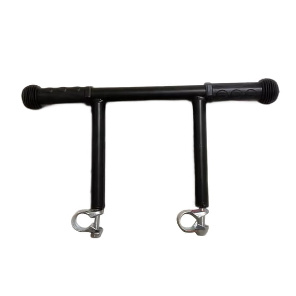 Double Tube Strollers Handle Extender for Baby Carriages Comfortable Extension Rod with 1pc/3pcs Clip Easy Installation