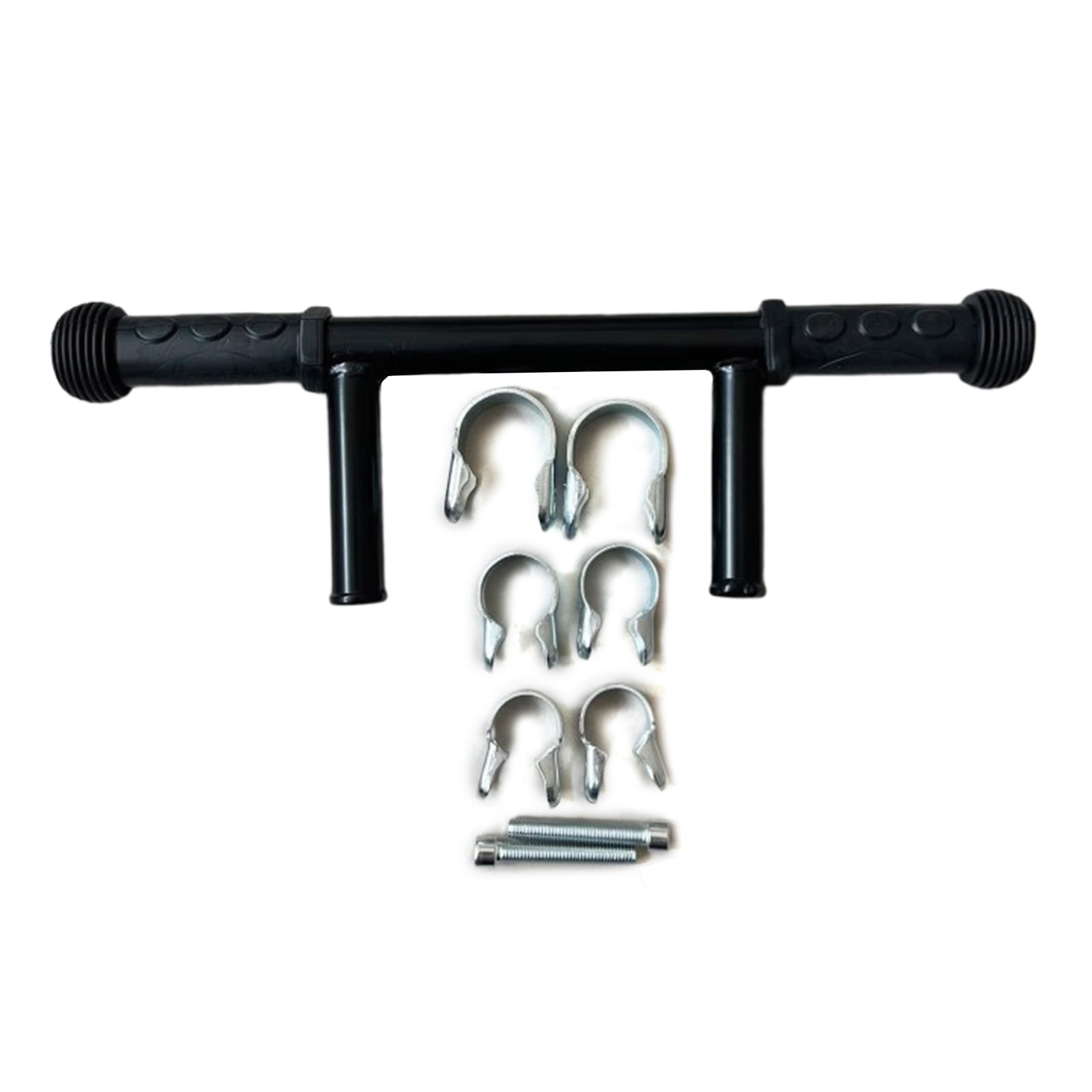 Double Tube Strollers Handle Extender for Baby Carriages Comfortable Extension Rod with 1pc/3pcs Clip Easy Installation