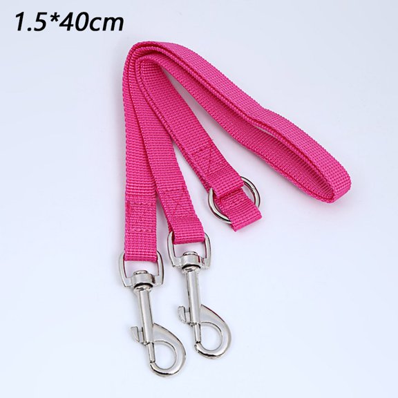 Double Twin Dual Coupler Dog Leash Two In One Strong Nylon V Shape Adjustable Pet Dog Leash Colorful Two Ways 2 Dogs Pet Lead