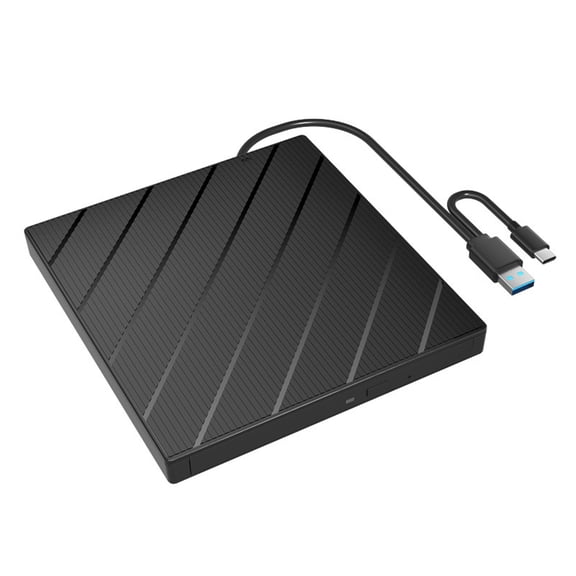 Double USB3.0 And Type C External DVDs Burners Multiple Format CDs Writer With Fast Speed Data Transfer For Laptop PC Devices