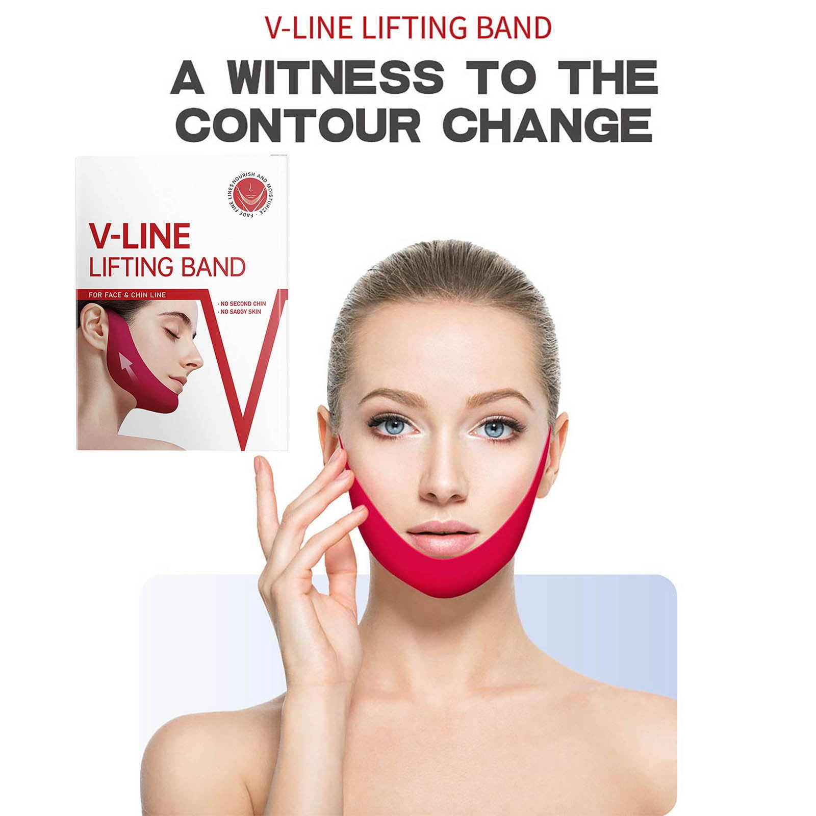 Double V Chin Removal Collagen Hydrogel Toning With And Neck Lifting double-v-chin-removal-collagen-hydrogel-toning-with-and-neck-lifting
