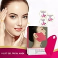 Double V Shape Chin Reducer Face Lifting Firming Facial Chin Up Patch V