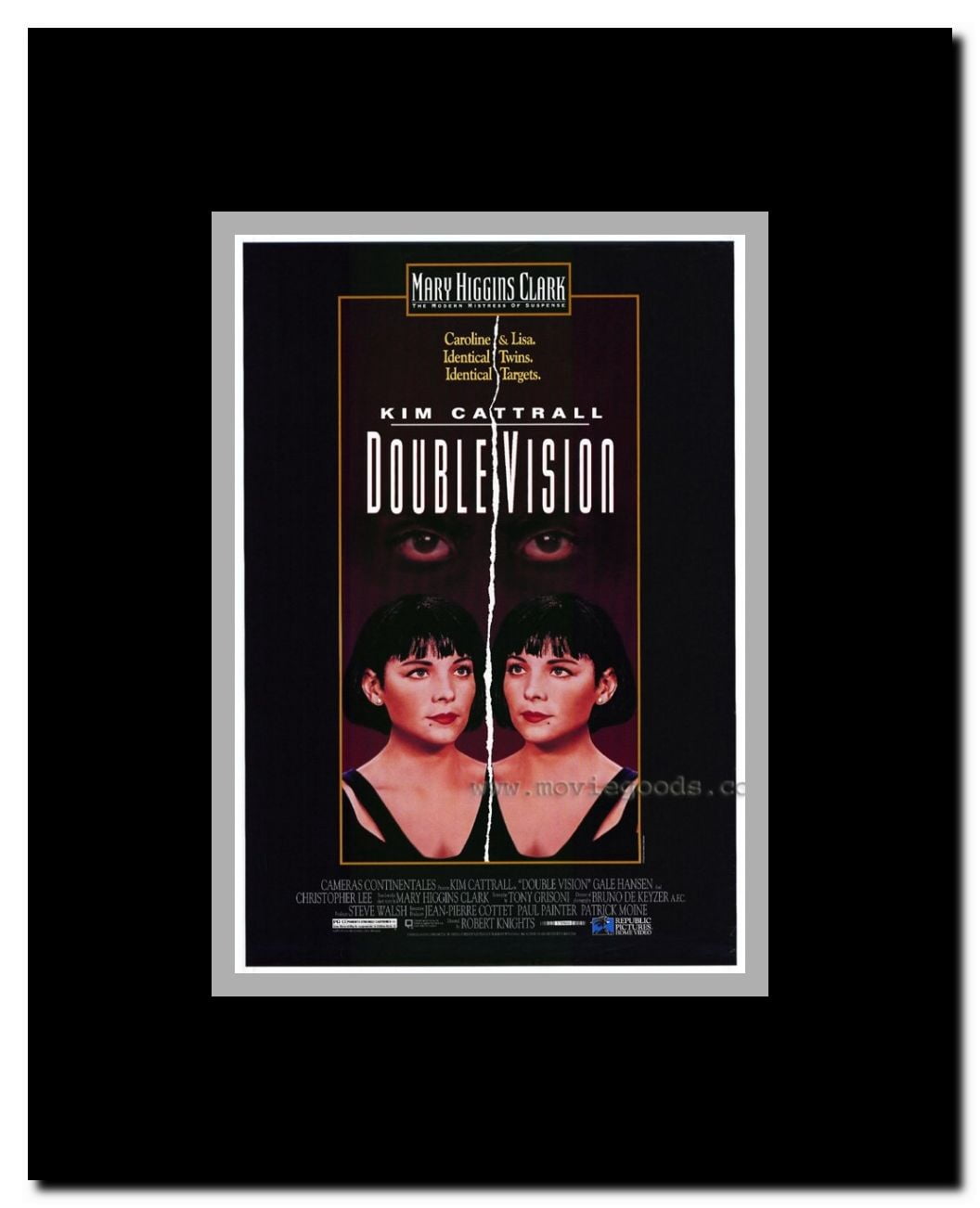 Double Vision Framed Movie Poster