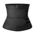 thumbnail image 1 of Double Waist Belt Waist Cincher for Body Shaping and Fitness - High Elasticity Abdominal Binder for Men and Women, Breathable Mesh for Comfort During Sports and Workouts, 1 of 6