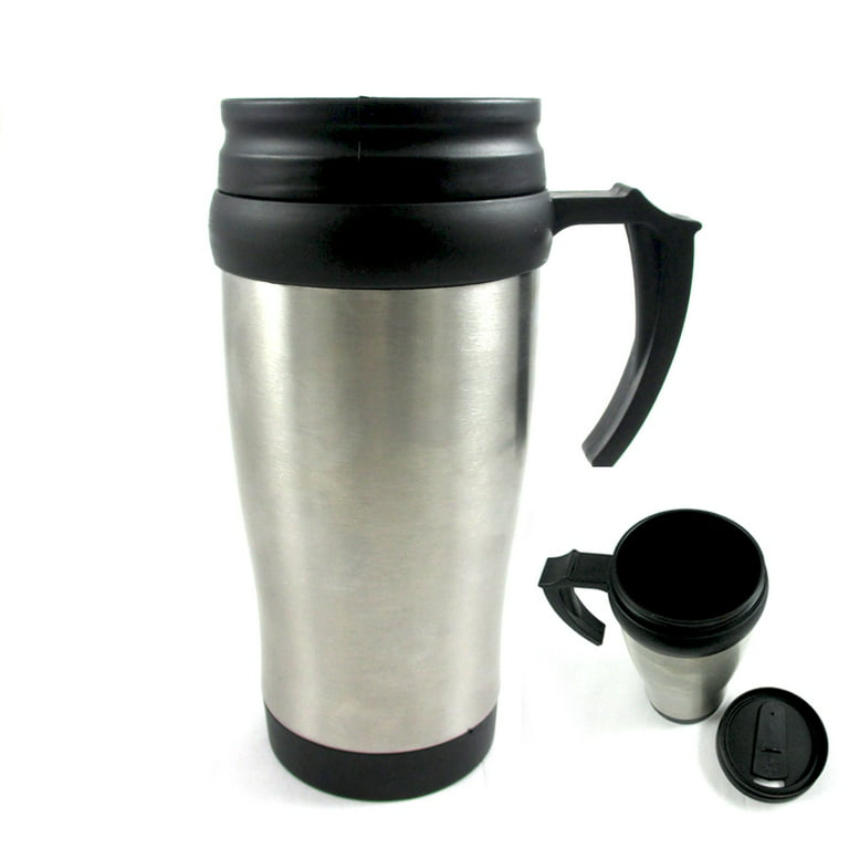 14 Oz Coffee Mug Vacuum Insulated Camping Mug with Lid Double Wall Stainless  Steel Travel Tumbler Cup Coffee Thermos - AliExpress