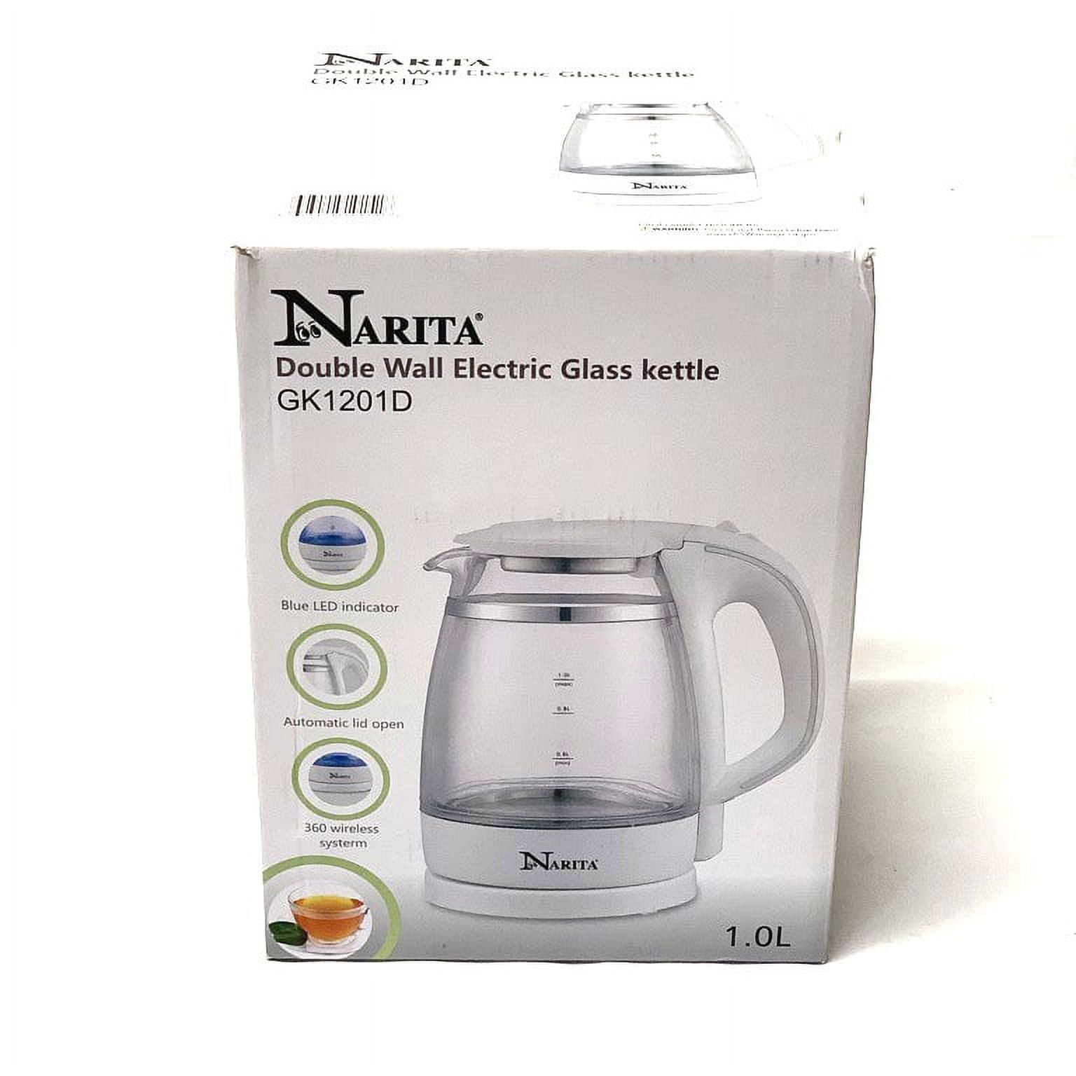 Double Wall Electric Glass Kettle
