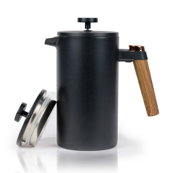Double-Wall French Press w/ Accessory Top