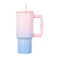 Double Wall Glasses 8 Glass Water Bottles 64 Oz Iced Coffee Mug 24