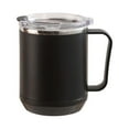thumbnail image 1 of Double Wall Insulated Stainless Steel Coffee Mug with Lid & Handle – Travel, Camping, Office, Eco-Friendly Thermal Drinkware, 1 of 5