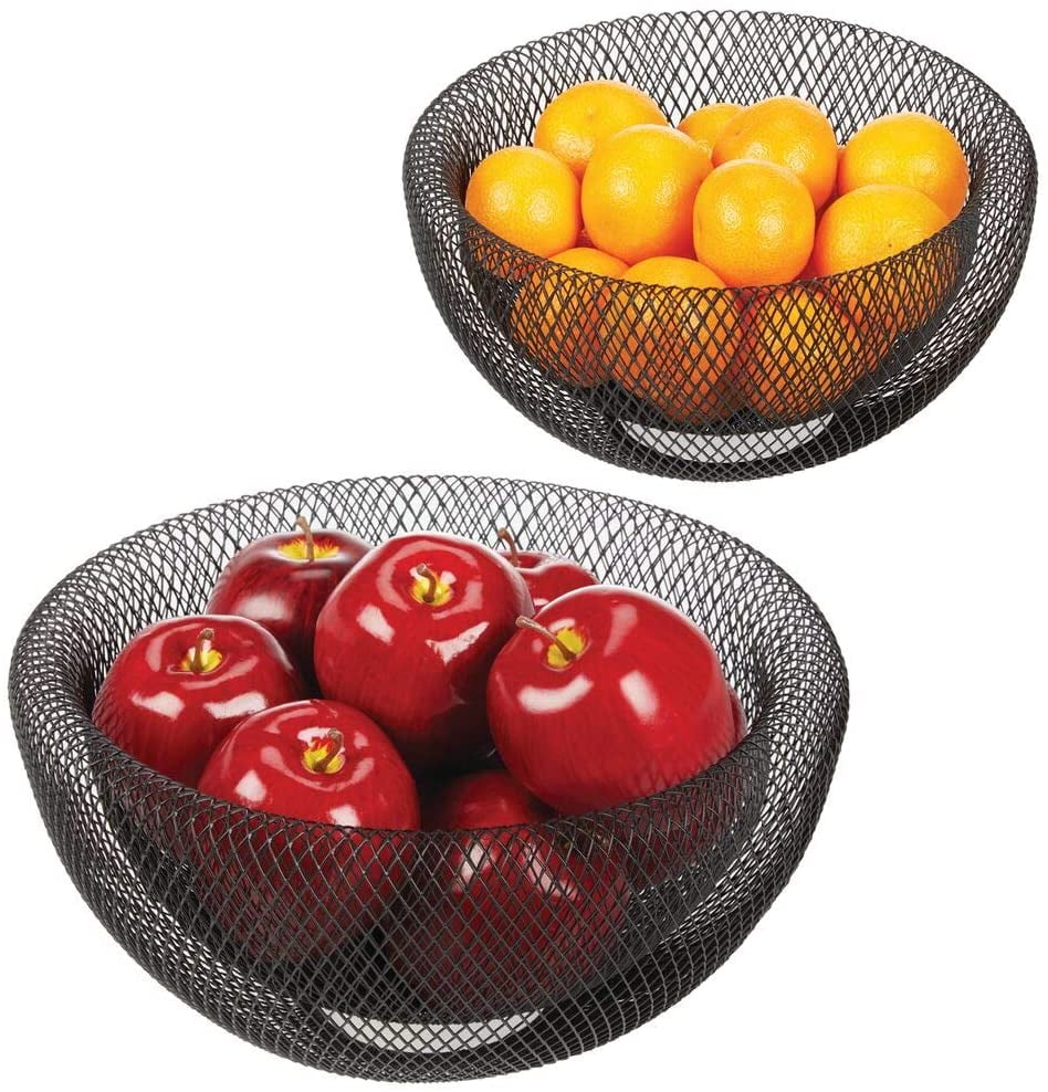 Masirs 3-Tier Collapsible Bowl: Decorative Design Folds for Minimal  Storage. Ideal for Serving Snacks, Salad, and Fruit. Top Bowl Divided into  Three