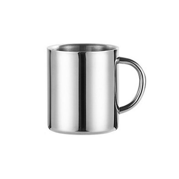 Double Wall Stainless Steel Coffee Mug Shatterproof Travel Tumbler Jug Tea Cup