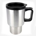 thumbnail image 1 of Double Wall Stainless steel  travel Insulated coffee Tea mug 16 oz with handle  keep it  warm, 1 of 3
