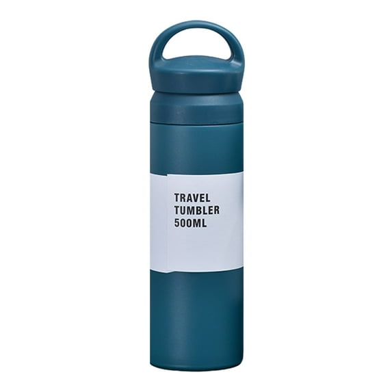 Portable Vacuum Insulated Coffee Tumbler with Double Wall Leakproof Lid for Hot and Cold Beverages