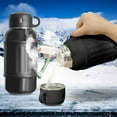 thumbnail image 1 of Double Wall Vacuum Insulated Gallon Jug, Stainless Steel Wide Mouth, Sleek Modern, Keeps Drinks Hot/cold 24h, Leak Proof, Travel Camping, Large Capacity Stainless, Durable Heavy Duty,, 1 of 8