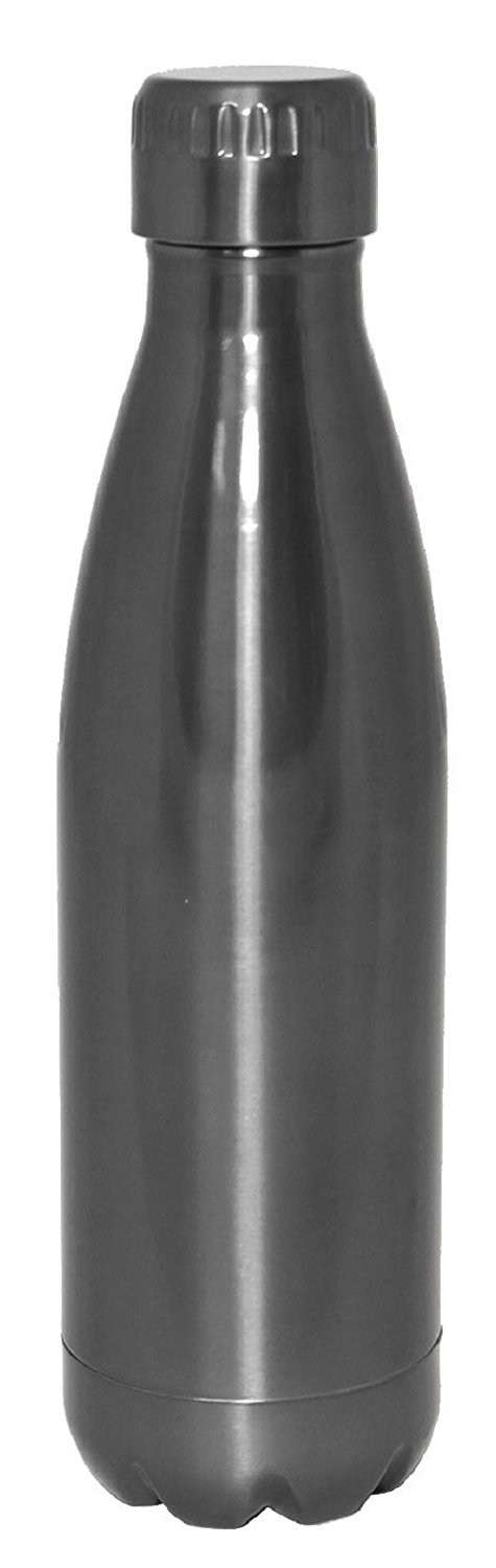 25 Ounce Stainless Steel Water Bottle, Sports Bottle, Slim, with Doubl —
