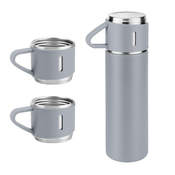 Double Wall Vacuum Insulated Stainless Steel Travel Tumbler Mug With Secure Lid For Hot Iced Coffee And Cold Beverages Leakproof Reusable Metal Drinkware