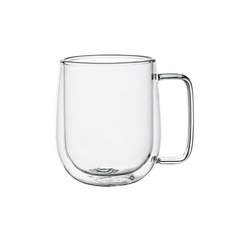 Glass coffee best sale cups no handles