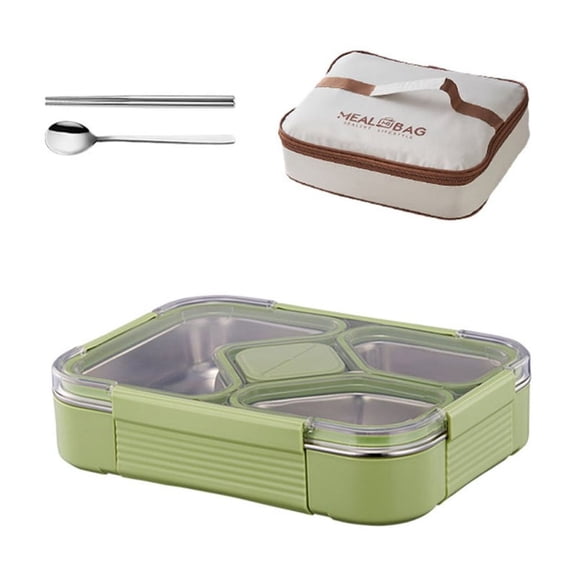 Double Walled Insulated 304 Stainless Steel Lunch Container Leak Proof Food Storage Box For Keep Meals Hot Or Cold