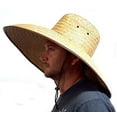 thumbnail image 1 of Double Weaved Hard Shell Shade Hat Wide Brim Straw Hat, 1 of 7