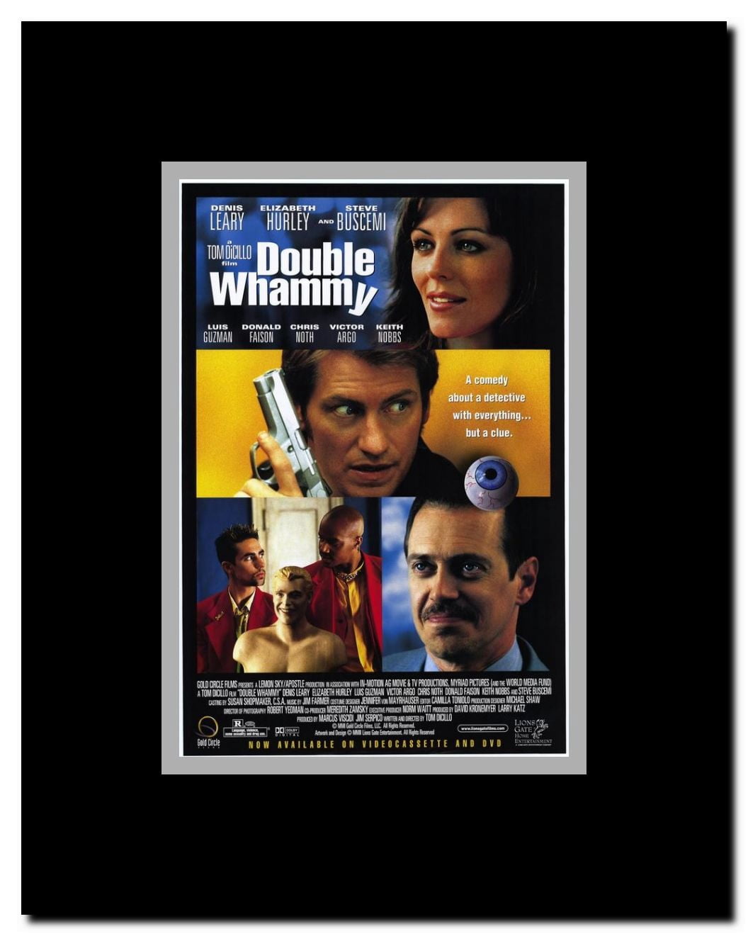 Double Whammy Framed Movie Poster
