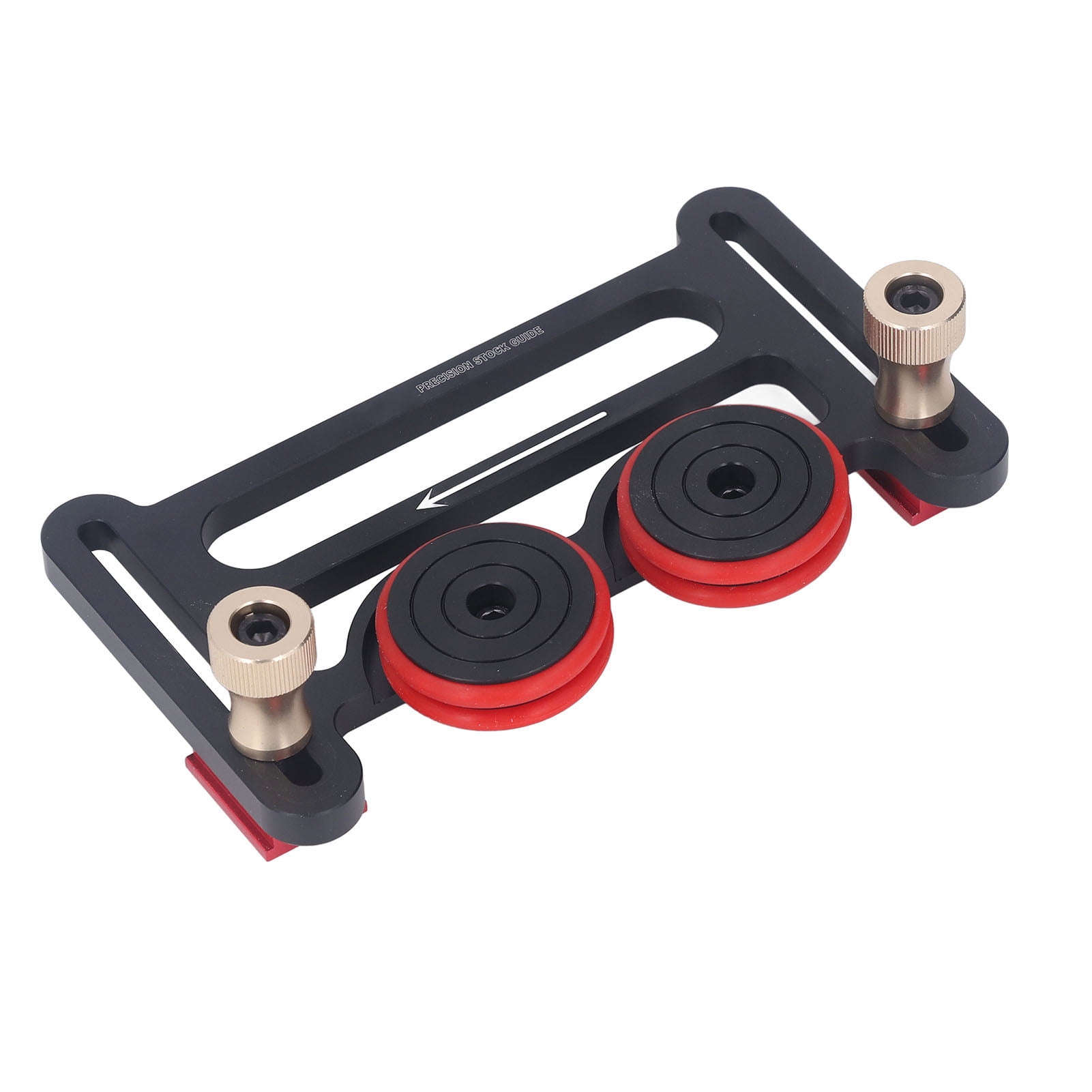 Double Wheel Bearing Stock Roller with Sliding Blocks Table Saw Feeding ...