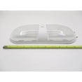 thumbnail image 1 of Double White LED Motorhome RV Bus Trailer Utility Dome Light / On Off Switch, 1 of 4