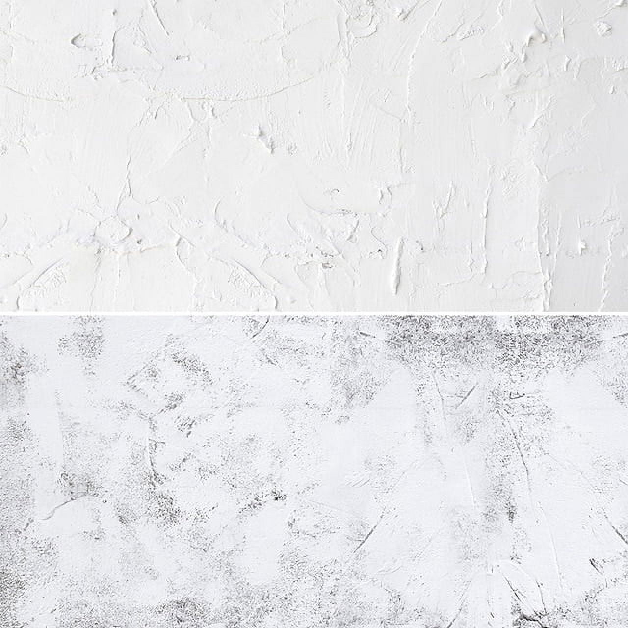 Double White Wall Photo Studio Backgrounds 21X33Inch 2sides PVC Cover