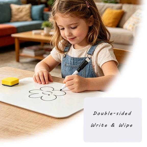 Double Whiteboard For Crafting And School Use  Reusable Writable Portable Board For Meetings Planning And Creativity59895