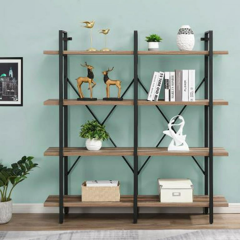 4 tier double wide storage rack clearance