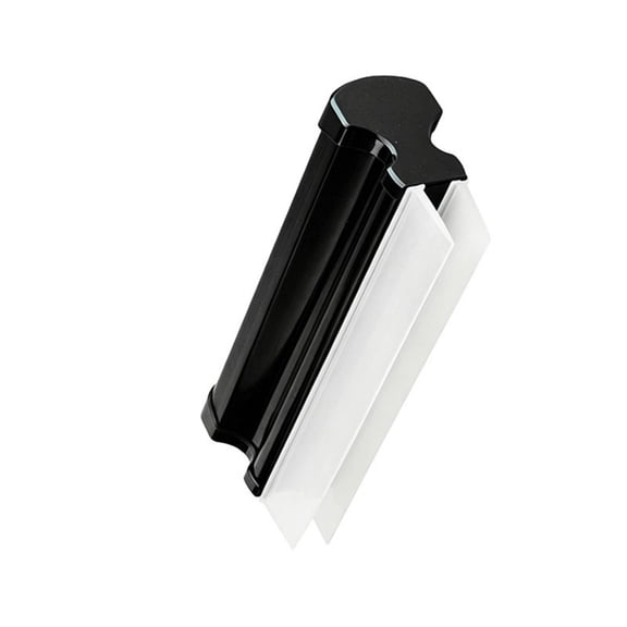 Double Wipe Silicone Car Squeegee Windshield Water Remover, Integrated Handheld Glass Drying Tool for Auto Glass