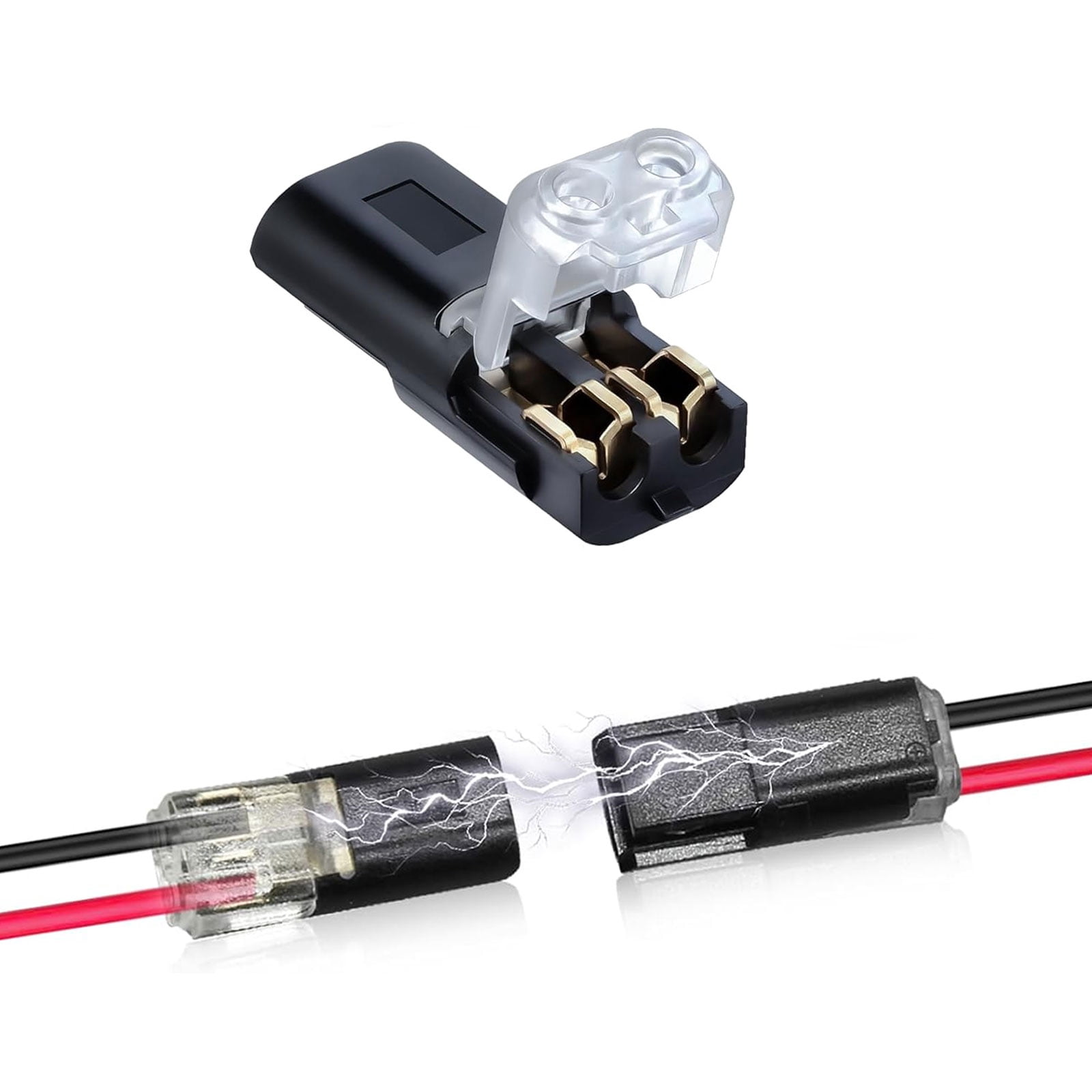 Double Wire Plug in Connector, Double-Wire Plug-in Connector, Led Light ...
