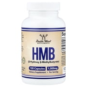 Double Wood Supplements HMB, 120 Capsules