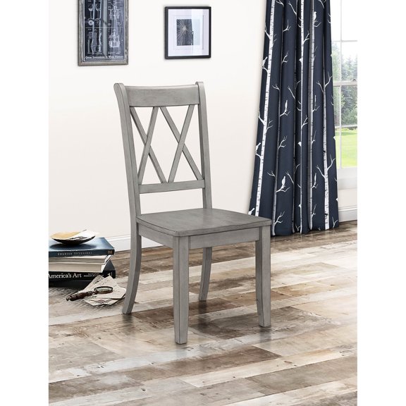 Double - X Back Design for Style - Enjoy Comfortable Dining with This Chair Set