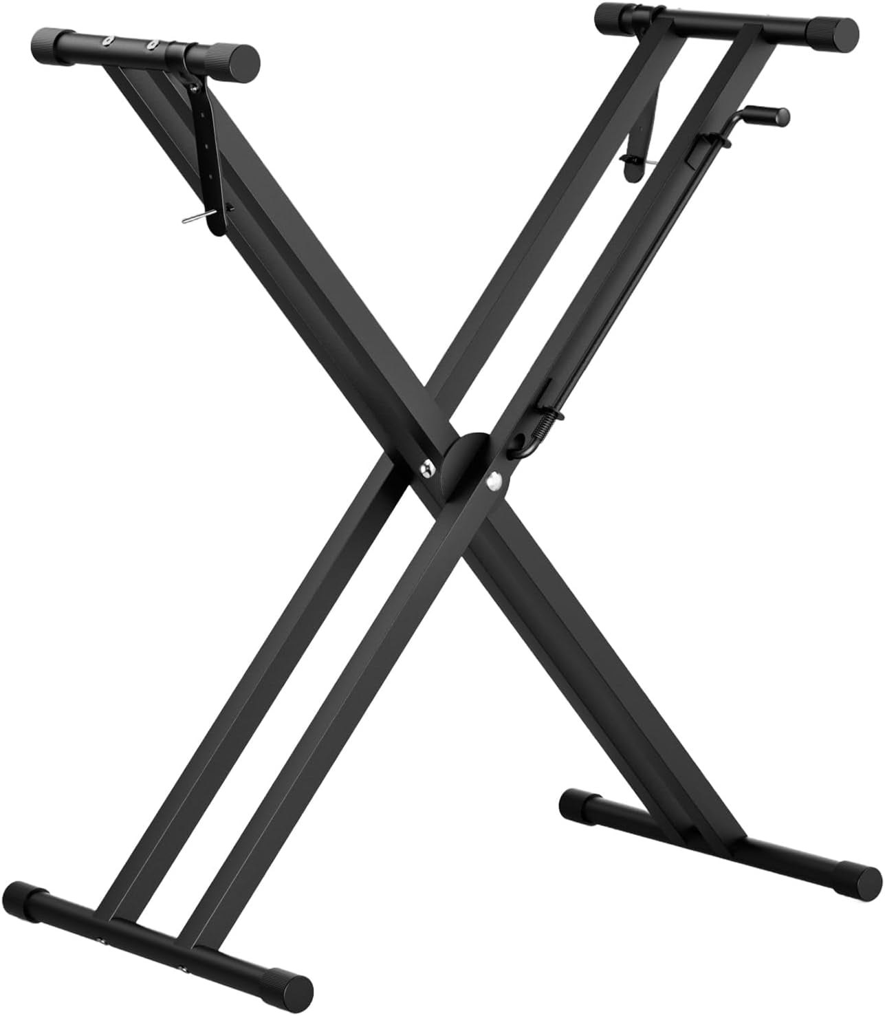Double-X Keyboard Stand, Portable Digital Piano Stand,Adjustable keyboard Music Stand for 54-88 key Electric Pianos