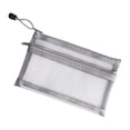 thumbnail image 1 of Double Zipper Mesh Pouches With See Through Design, Large Capacity Nylon Zipper Bags For Puzzle Storage And Office Supplies, Multipurpose Clear Pouches For Travel And Cosmetics, 1 of 5