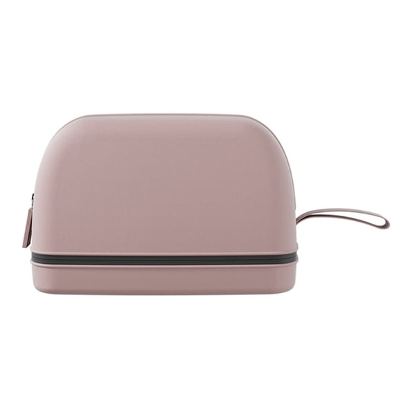 Double Zippered Silicone Makeup Bag for Women Portable Waterproof Cosmetic Organizers for Travel and Home Storage