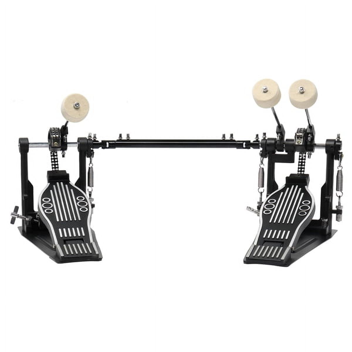 Double bass drum kit drum pedal adult drum kit black Wool Felt Hammer Double Drum Pedal