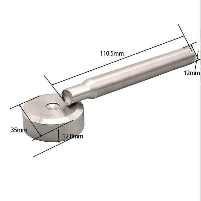 Double cap rivets setting tool kit rivet punch setter hand tool for leather DIY