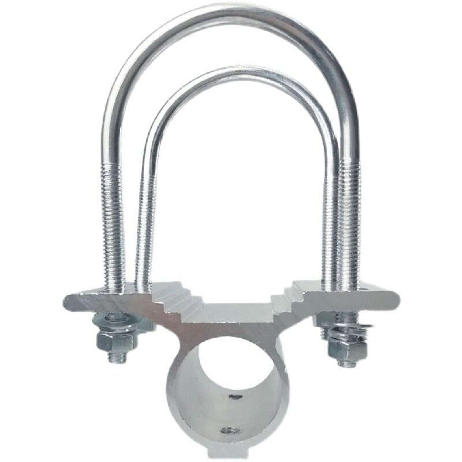Double clamp antenna mount pole bracket antenna fixed bracket pole