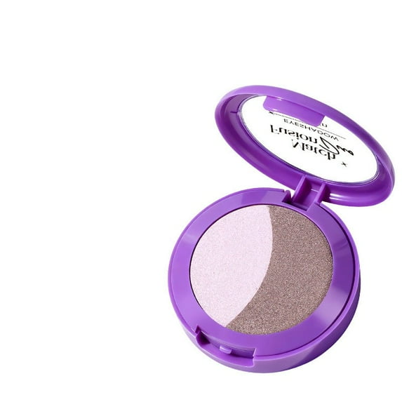 Double color eye shadow, high pigment eye makeup palette, matte shimmer metal eye shadow powder, waterproof and durable color eye makeup