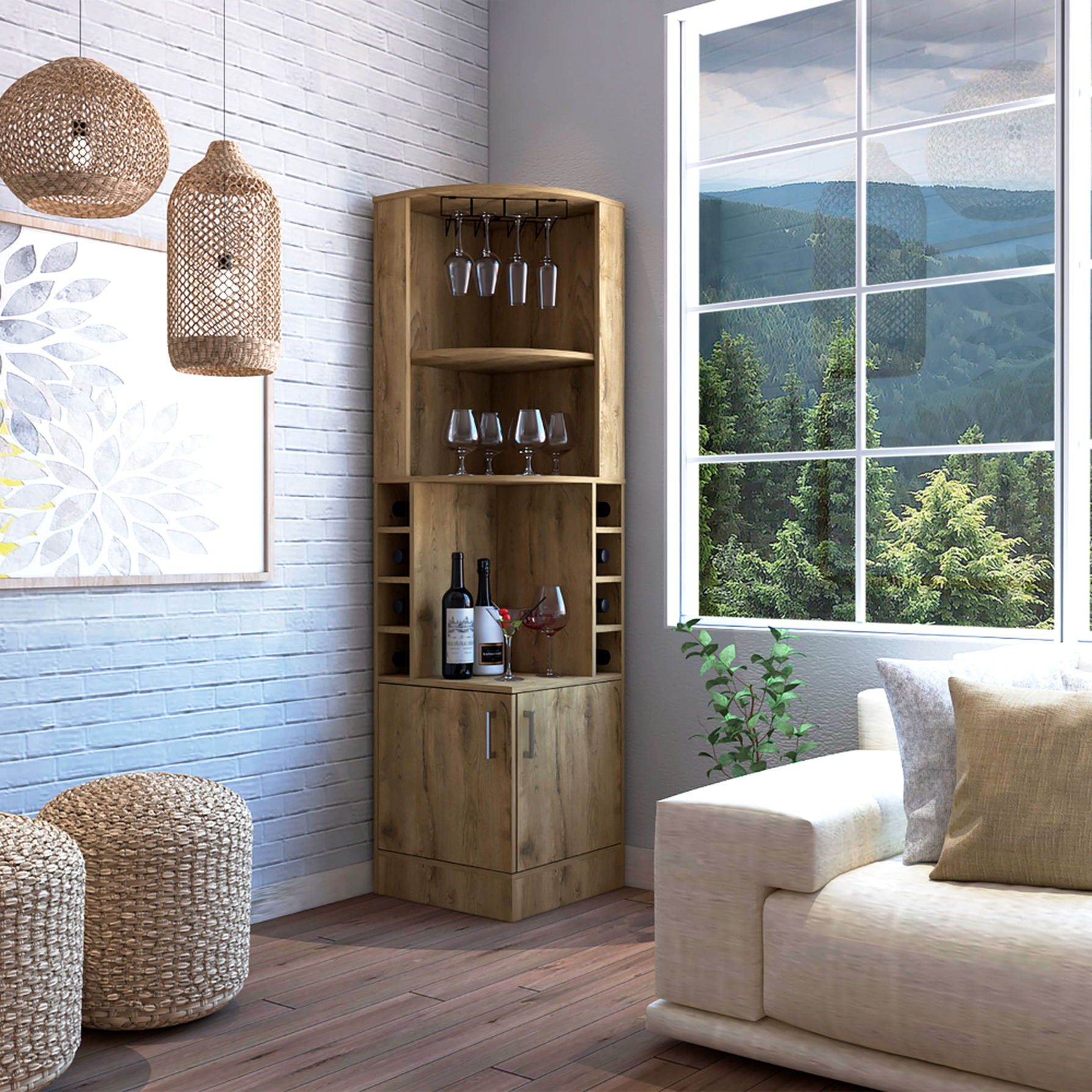 Double - door access & open shelving layout - Maximize storage space in ...